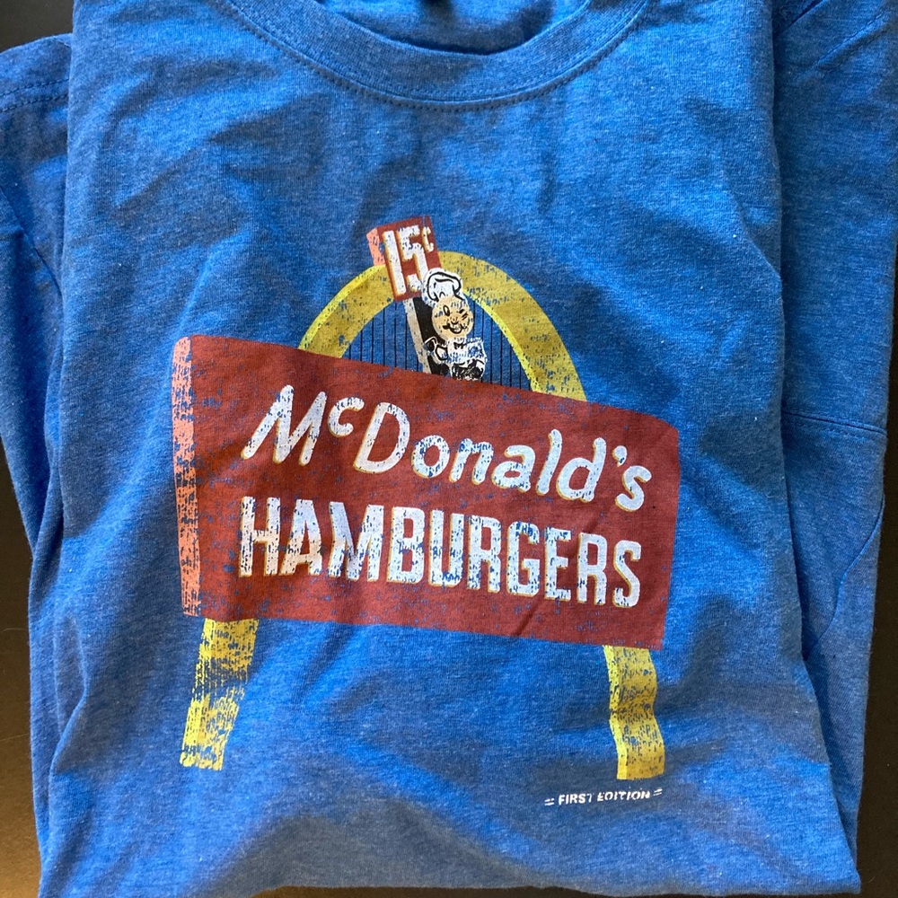 Authentic McDonald’s t-shirt